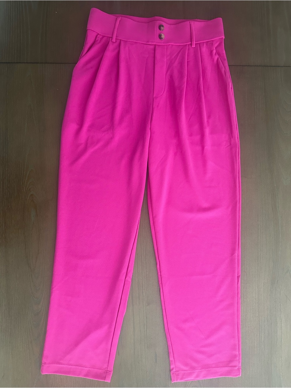 Halara Women's High-Waist Pink Tailored Pants